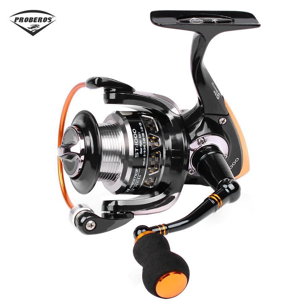 Pro Beros St1000-6000 Series 5.5:1 All-Metal Lightweight 9 Ball Bearing Spinning-Spinning Reels-Outl1fe Adventure Store-1000 Series-Bargain Bait Box