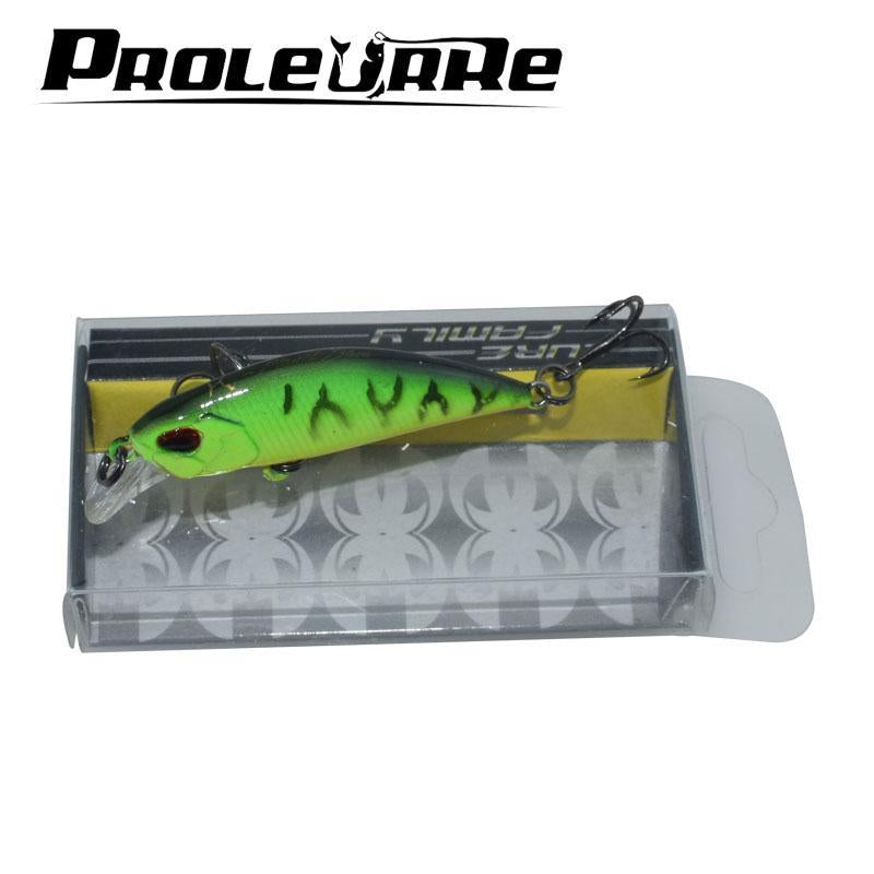 Proleurre 5Cm 4.4G Minnow Hard Fishing Baits Japan Qualit Hook Wobblers Model-Proleurre Fishing Gear Store-A-Bargain Bait Box