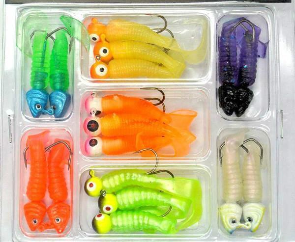 Promotions Lure Lead Head Hook Soft Bait Set Lure Kit Fishing Tackle-ZHANG &#39;s Professional lure trade co., LTD-Bargain Bait Box