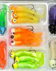 Promotions Lure Lead Head Hook Soft Bait Set Lure Kit Fishing Tackle-ZHANG 's Professional lure trade co., LTD-Bargain Bait Box