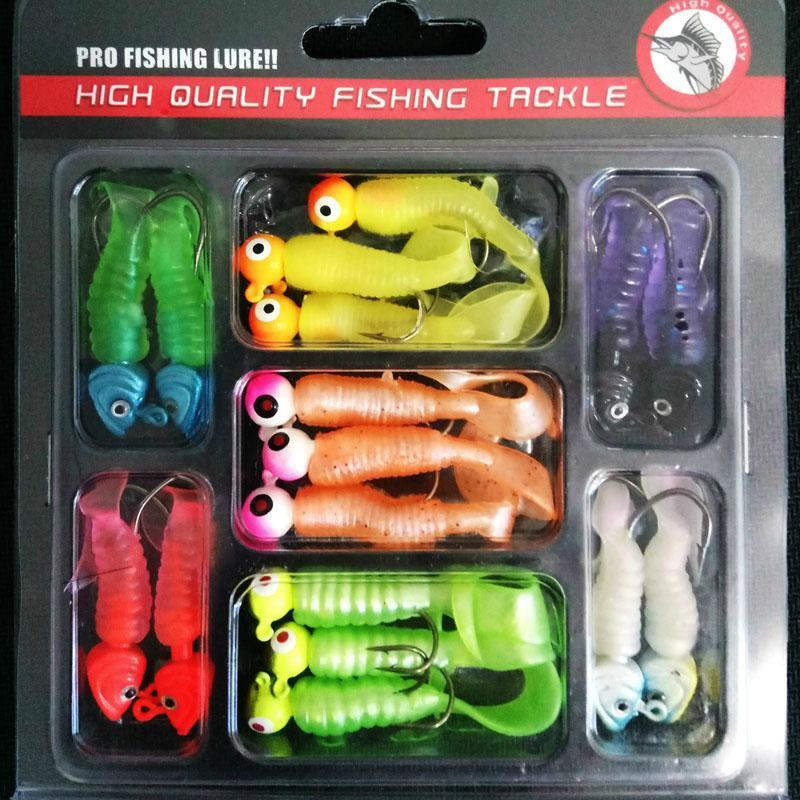 Promotions Lure Lead Head Hook Soft Bait Set Lure Kit Fishing Tackle-ZHANG &#39;s Professional lure trade co., LTD-Bargain Bait Box