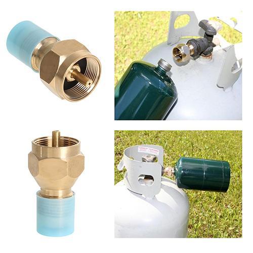 Propane Refill Adapter Lp Gas Cylinder Tank Coupler Heater Camping Hunt Tools-Fleming's magical house Store-Bargain Bait Box