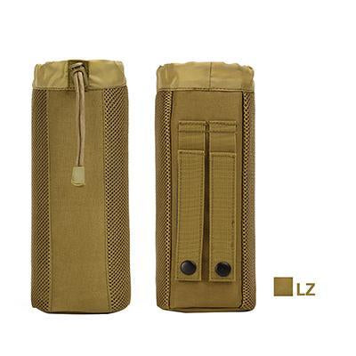 Protector Outdoor Tactical Water Bottle Pouch Military Molle Pack Camouflage-Sunnyrain Store-Brown-Bargain Bait Box