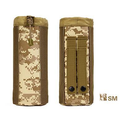 Protector Outdoor Tactical Water Bottle Pouch Military Molle Pack Camouflage-Sunnyrain Store-SM Camouflage-Bargain Bait Box