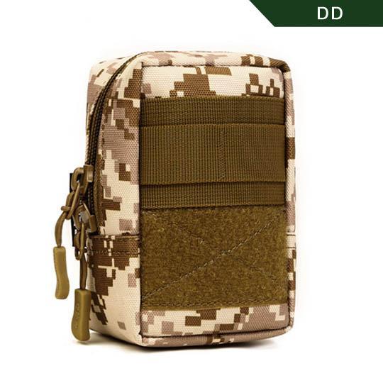 Protector Plus Nylon Tactical Molle Pouch Outdoor Small Military Waist Pack Army-VEQKING Joy Store-DD-Bargain Bait Box