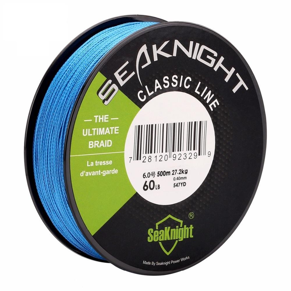 Quality Classic 500M 546Yds Braided Fishing Line 4 Strands 4 Weaves Strong-Sequoia Outdoor Co., Ltd-red-0.3-Bargain Bait Box