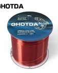Quality Nylon Monofilament Fishing Line 500 Meter-HD Outdoor Equipment Store-Brown-1.0-Bargain Bait Box