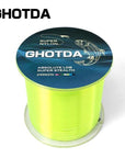 Quality Nylon Monofilament Fishing Line 500 Meter-HD Outdoor Equipment Store-Yellow-1.0-Bargain Bait Box