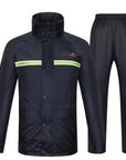Raincoat,Rain Pants,Heavy Rain Gear,Waterproof Motorcycle Bicycle Rain Jacket-Rain Suits-Bargain Bait Box-Blue-M-Bargain Bait Box