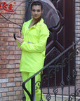 Rainfreem Impermeable Raincoat Women/Men Rainwear Single-Layer Women-Rain Suits-Bargain Bait Box-Fluorescent Green-S-Bargain Bait Box