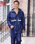 Rainfreem Impermeable Raincoat Women/Men Rainwear Single-Layer Women-Rain Suits-Bargain Bait Box-Royal Blue-S-Bargain Bait Box