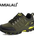 Ramialali Waterproof Hiking Shoes Men Outdoor Trekking Boots Hot Mountain-Go Aheard Store-Army Green-5-Bargain Bait Box