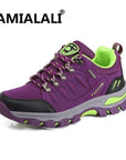 Ramialali Waterproof Hiking Shoes Men Outdoor Trekking Boots Hot Mountain-Go Aheard Store-Purple-5-Bargain Bait Box