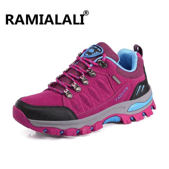 Ramialali Waterproof Hiking Shoes Men Outdoor Trekking Boots Hot Mountain-Go Aheard Store-ROSE-5-Bargain Bait Box