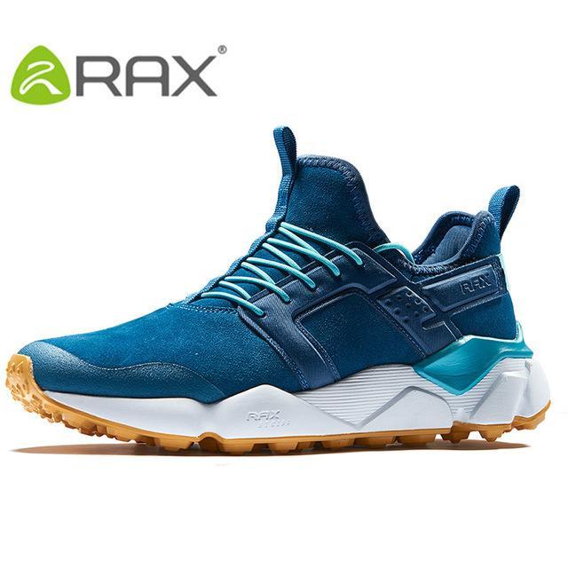 Rax 201 7Men&#39;S Winter Suede Leather Cushioning Hiking Shoes Antiskid Rubber-Ruixing Outdoor Store-DARK BLUE-6-Bargain Bait Box