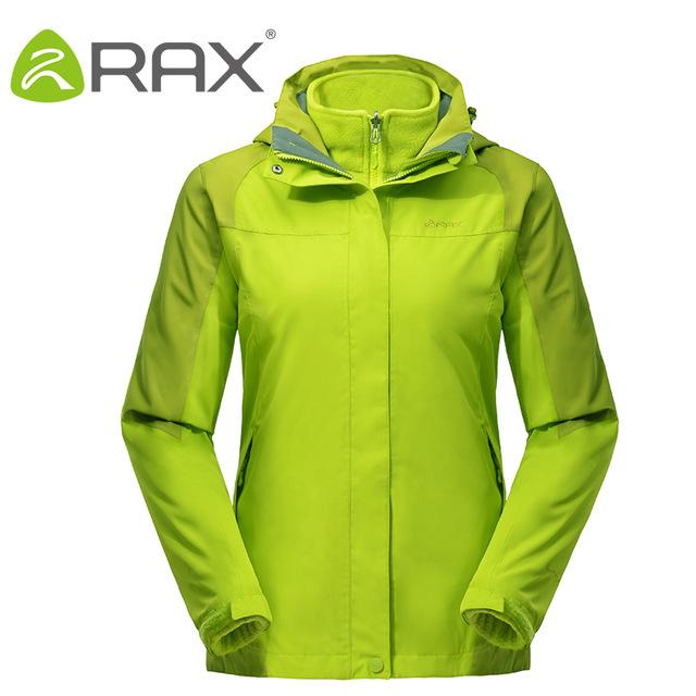 Rax Hiking Jackets Women Waterproof Windproof Warm Hiking Jackets Winter Outdoor-shoes-Sexy Fashion Favorable Store-Green-S-Bargain Bait Box