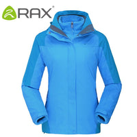 Rax Hiking Jackets Women Waterproof Windproof Warm Hiking Jackets Winter Outdoor-shoes-Sexy Fashion Favorable Store-Sky Blue-S-Bargain Bait Box