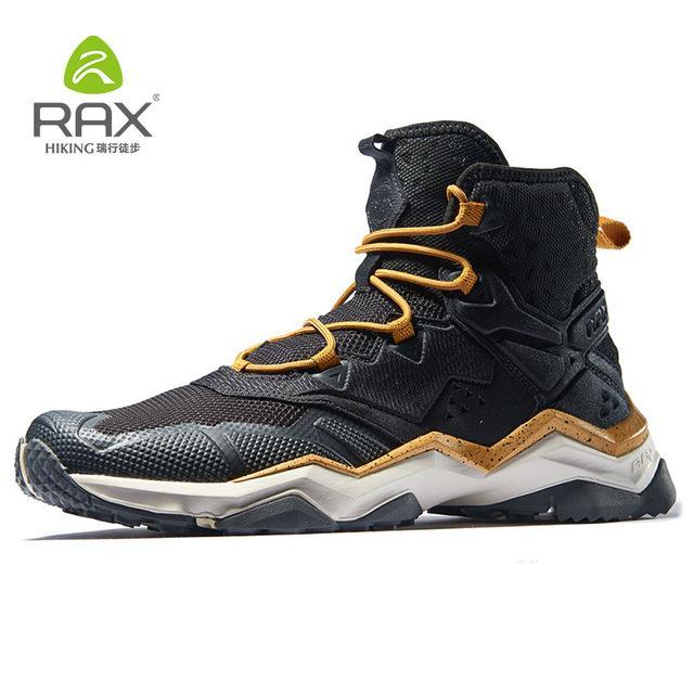 Rax Men Mountain Shoes Breathable Hiking Shoes For Men Summer Lightweight-Rax Official Store-carbon black-39-Bargain Bait Box