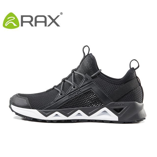 Rax Men Outdoor Sneakers Breathable Hiking Shoes Big Size Men Women Outdoor-shoes-Rax Official Store-carbon black-39-Bargain Bait Box