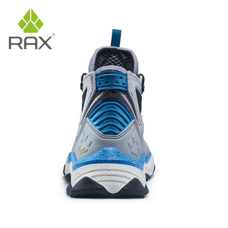 Rax Men Professional Hiking Shoes Boots Outdoor Climbing Boots For Mountain-Hiking Shoes-Rax Official Store-carbon black-46-Bargain Bait Box