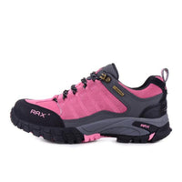 Rax Men Waterproof Leather Antiskid Hiking Shoes Men Outdoor Trail Camping-Rax Official Store-pink 340-38-Bargain Bait Box