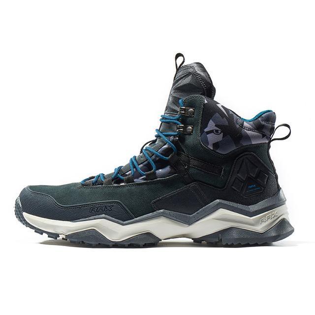 Rax Men Winter Outdoor Sports Shoes Hiking Boot Warm Mountain Trekking Anti-Slip-Rax Official Store-carbon black winter-39-Bargain Bait Box