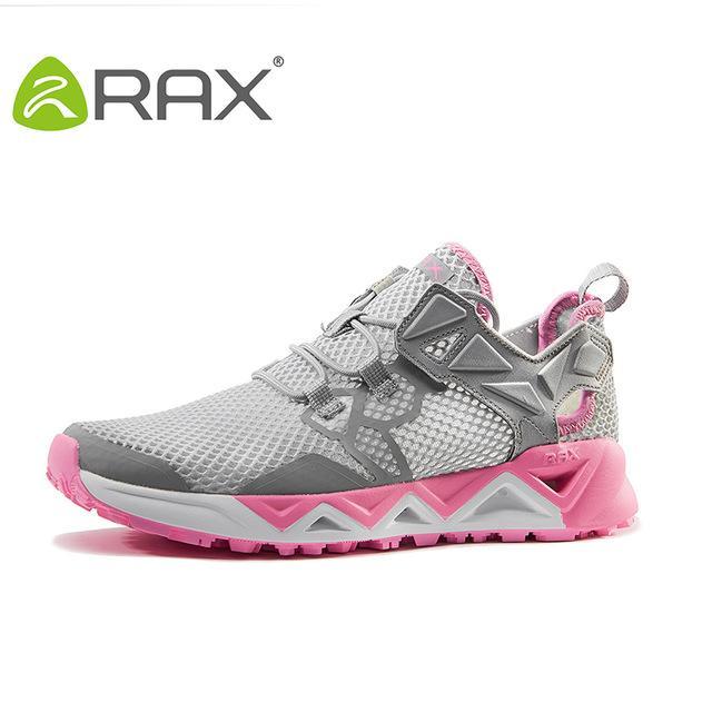 Rax Men Women Summer Hiking Shoes Breathable Upstream Shoes Trekking Aqua-Rax Official Store-light grey women-38-Bargain Bait Box