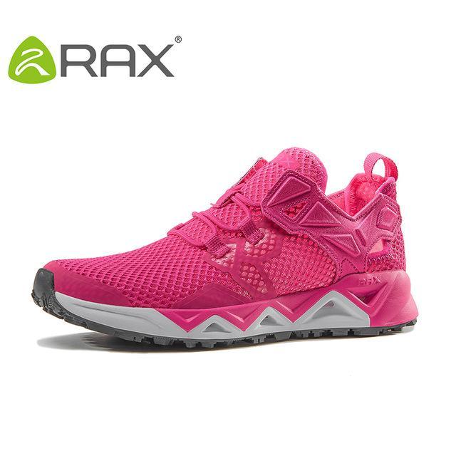 Rax Men Women Summer Hiking Shoes Breathable Upstream Shoes Trekking Aqua-Rax Official Store-rose red women-38-Bargain Bait Box