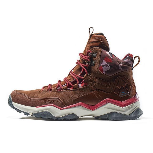 Rax Men&#39;S Hiking Boots Mountain Trekking Shoes Anti-Slip Men Breathable-Rax Official Store-brown 370-46-Bargain Bait Box