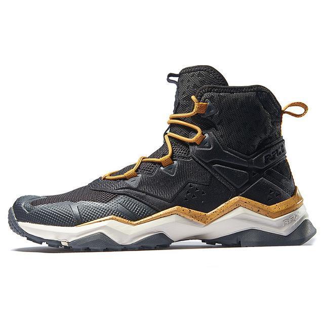 Rax Men&#39;S Hiking Boots Mountain Trekking Shoes Anti-Slip Men Breathable-Rax Official Store-carbon black 445-46-Bargain Bait Box