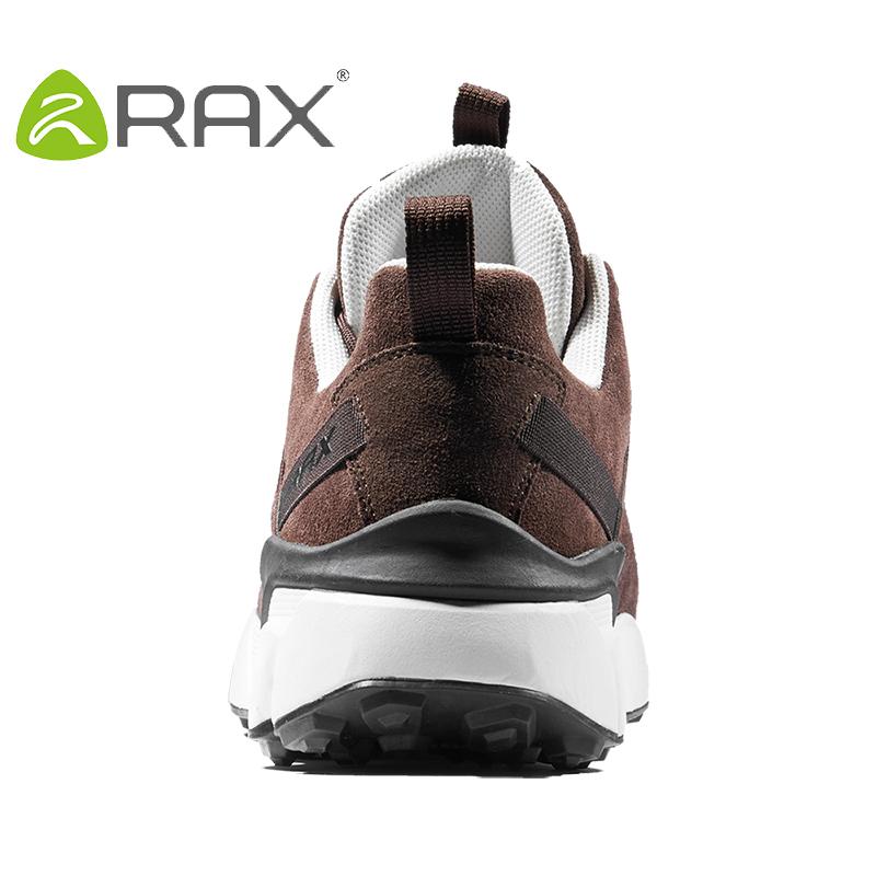 Rax Men&#39;S Hiking Shoes Leather Waterproof Cushioning Breathable Shoes-shoes-Rax Official Store-chocolate-6-Bargain Bait Box