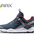 Rax Men'S Hiking Shoes Leather Waterproof Cushioning Breathable Shoes-shoes-Rax Official Store-chocolate-6-Bargain Bait Box