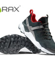 Rax Men'S Hiking Shoes Leather Waterproof Cushioning Breathable Shoes Women-Rax Official Store-chocolate-6-Bargain Bait Box