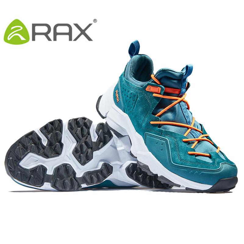 Rax Men'S Leather Breathable Outdoor Hiking Shoes Trial Trekking Backpacking-shoes-Rax Official Store-6.5-Bargain Bait Box
