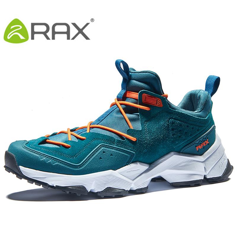 Rax Men&#39;S Leather Breathable Outdoor Hiking Shoes Trial Trekking Backpacking-shoes-Rax Official Store-6.5-Bargain Bait Box