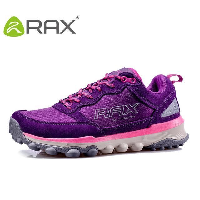 Rax Men'S Outdoor Sneakers Waterproof Women Hiking Shoes Fast Walking Jogging-Ruixing Outdoor Store-purple women-38-Bargain Bait Box