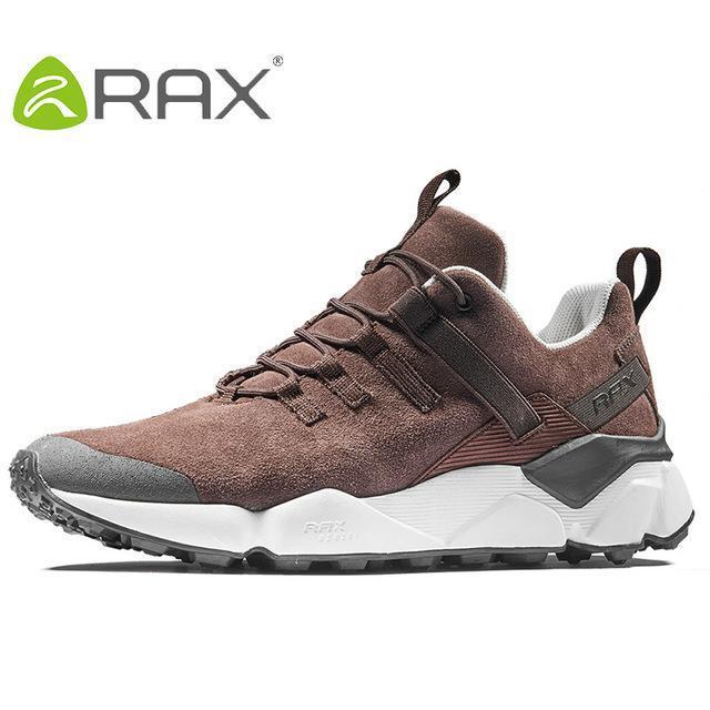 Rax Men&#39;S Suede Leather Waterproof Cushioning Hiking Shoes Breathable-Ruixing Outdoor Store-chocolate-39-Bargain Bait Box