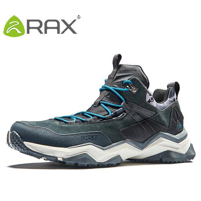 Rax Men&#39;S Waterproof Hiking Shoes Climbing Backpacking Trekking Mountain Boots-Ruixing Outdoor Store-black-6.5-Bargain Bait Box