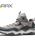 Rax Men'S Waterproof Hiking Shoes Climbing Backpacking Trekking Mountain Boots-Ruixing Outdoor Store-light grey-6.5-Bargain Bait Box