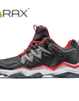 Rax Mens Waterproof Hiking Shoes Men Outdoor Trekking Walking Shoes Outdoor-shoes-Sexy Fashion Favorable Store-Black-7-Bargain Bait Box