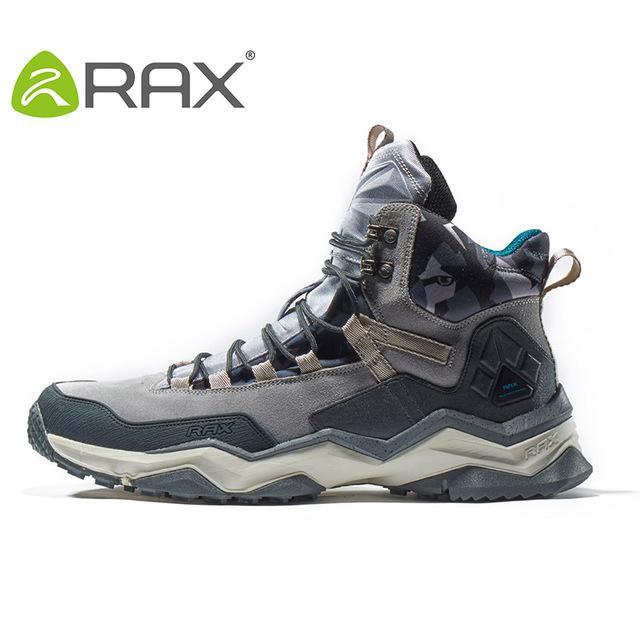 Rax Mens Waterproof Hiking Shoes Mountain Hiking Boots Genuine Leather Men-LKT Sporting Goods Store-Qianhui shoes hiking-6.5-Bargain Bait Box