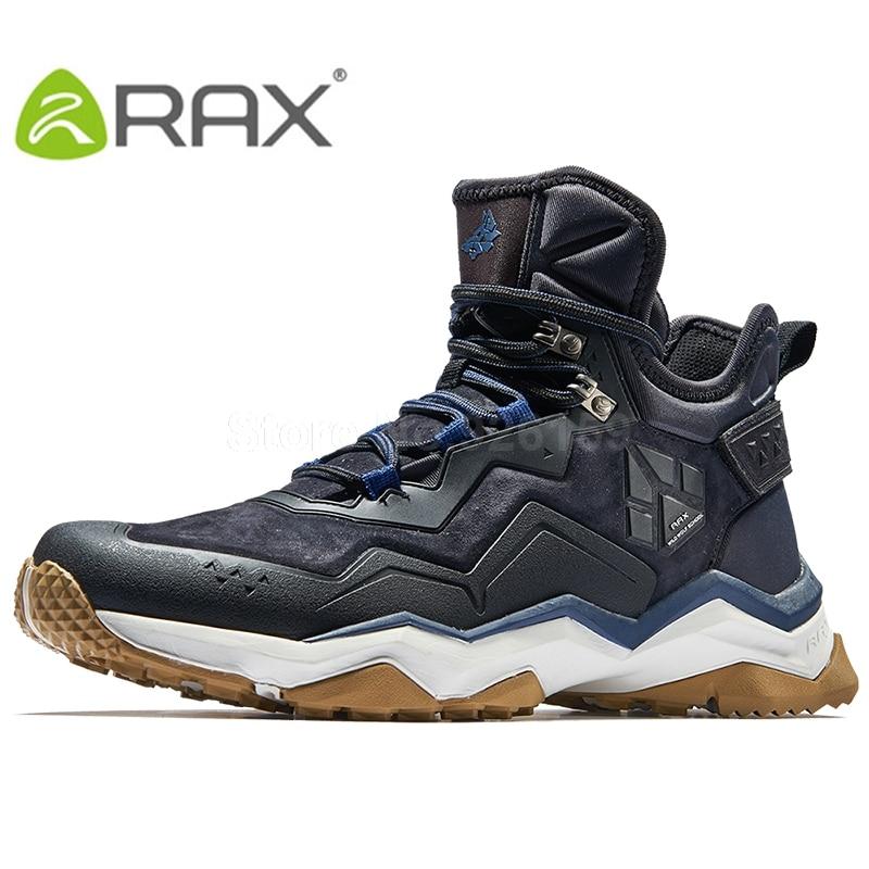 Rax Mens Waterproof Hiking Shoes Outdoor Waterproof Trekking Shoes Winter-Hiking Shoes-KL Sporting Goods Outlet Store-Heise trekking shoes-46-Bargain Bait Box