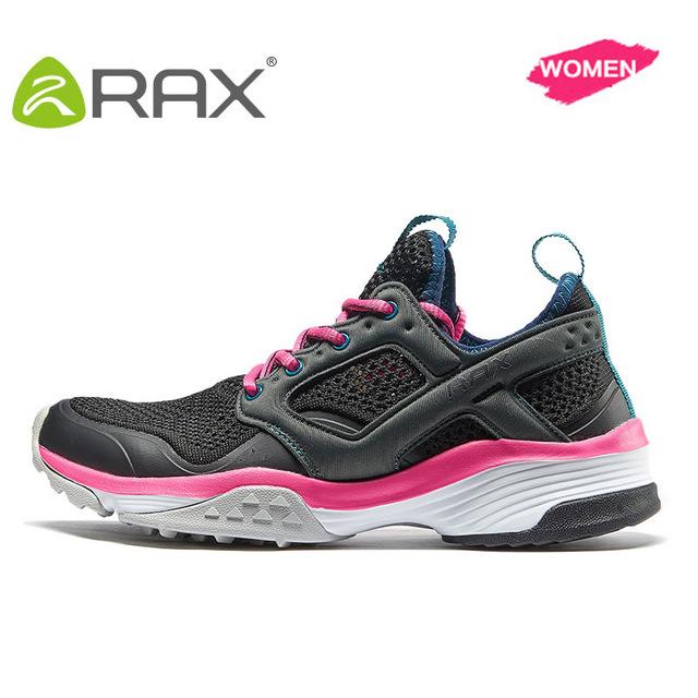Rax Mens Women Breathable Trail Running Shoes Woman Light Outdoor Sports-shoes-AK Sporting Goods Store-hei women sneakers-38-Bargain Bait Box