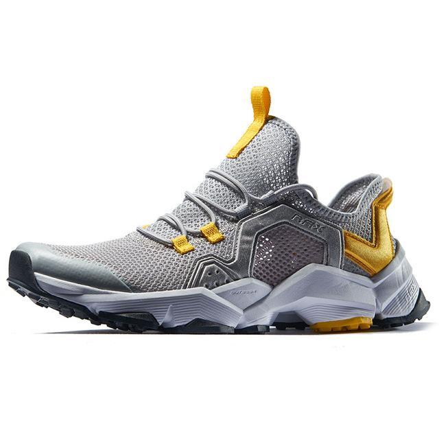 Rax Outdoor Breathable Hiking Shoes Men Lightweight Walking Trekking Sneakers-Ruixing Outdoor Store-gray yellow 460-39-Bargain Bait Box