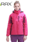 Rax Outdoor Warm Winter Woman Hiking Jacket 2 In 1 Waterproof Hiking Jacket-shoes-LKT Sporting Goods Store-meihong jacket-S-Bargain Bait Box
