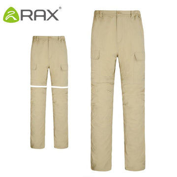 Rax Removable Outdoor Quick-Drying Hiking Pants Man 2 In 1 Windproof Uv-Proof-shoes-LKT Sporting Goods Store-Meihong Hiking Pants-S-Bargain Bait Box