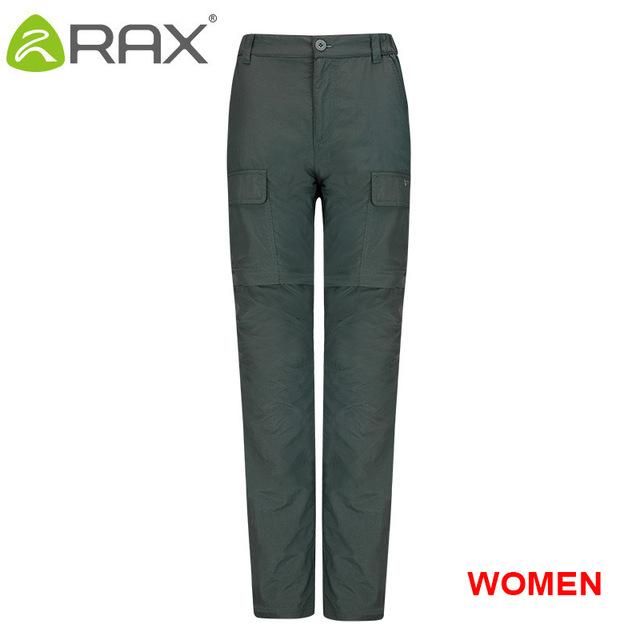 Rax Removable Outdoor Quick-Drying Hiking Pants Man 2 In 1 Windproof Uv-Proof-shoes-LKT Sporting Goods Store-w hui Hiking Pants-S-Bargain Bait Box