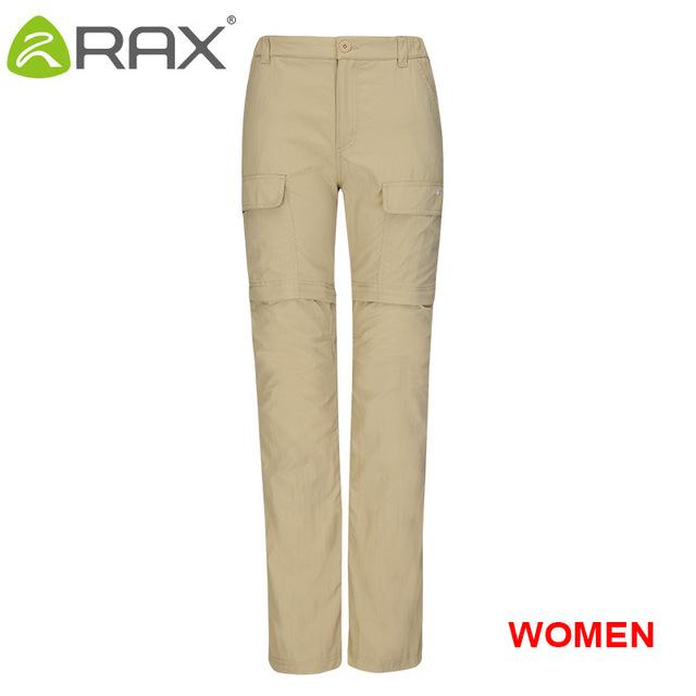 Rax Removable Outdoor Quick-Drying Hiking Pants Man 2 In 1 Windproof Uv-Proof-shoes-LKT Sporting Goods Store-WKaqi Hiking Pants-S-Bargain Bait Box