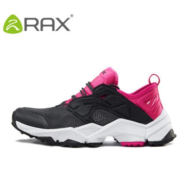 Rax Spring And Summer Hiking Shoes Men Breathable Footwear 3.8Women-Goods through the world Store-Carbon black-5.5-Bargain Bait Box