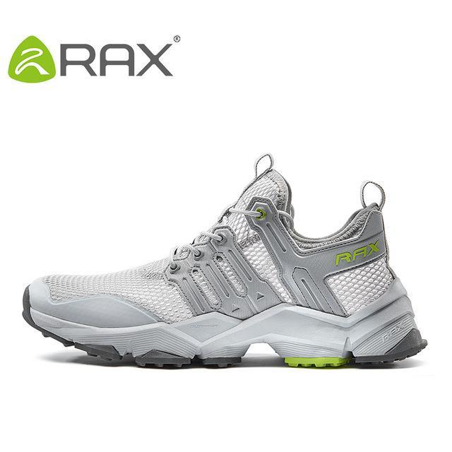 Rax Summer Hiking Shoes Men Breathable Outdoor Sneakers Antiskid Trail-Rax Official Store-light grey 388-39-Bargain Bait Box